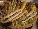 Basket with Sandwiches
